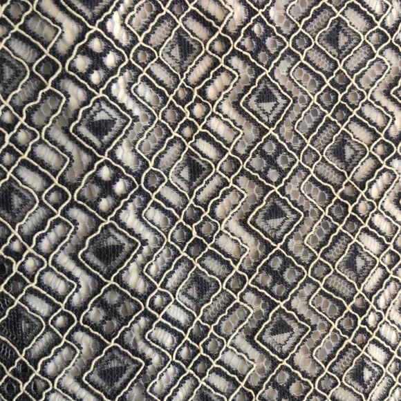 Tahari ASL multi blue mermaid dress - Picture 5 of 6